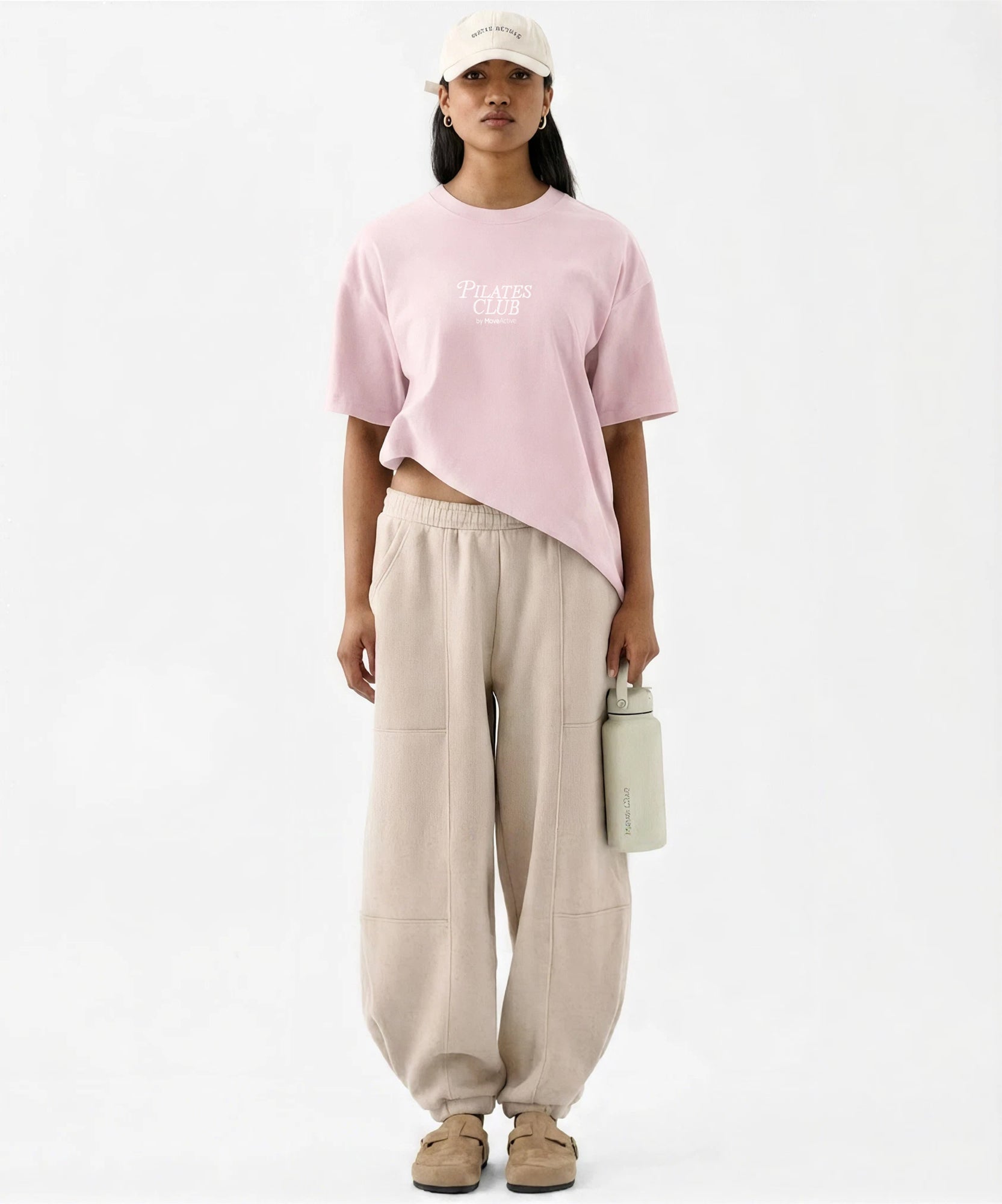 Pilates Club Tee - Cool Pink
