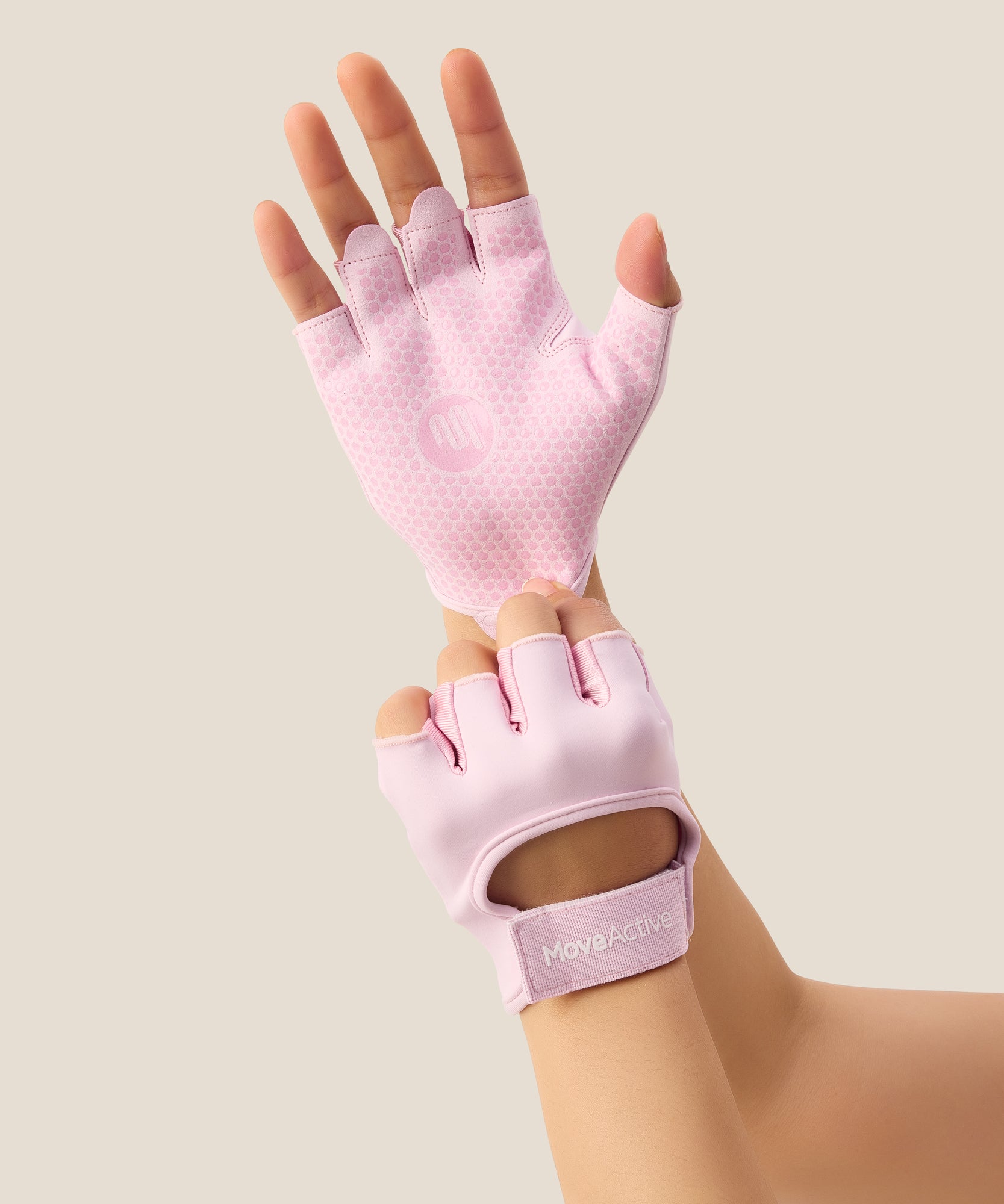 Grip Gloves - Cool Pink