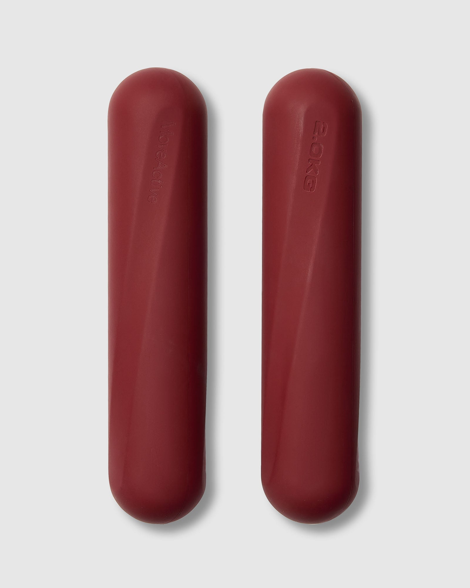 Hand Weight Bars - Cabernet 2kg