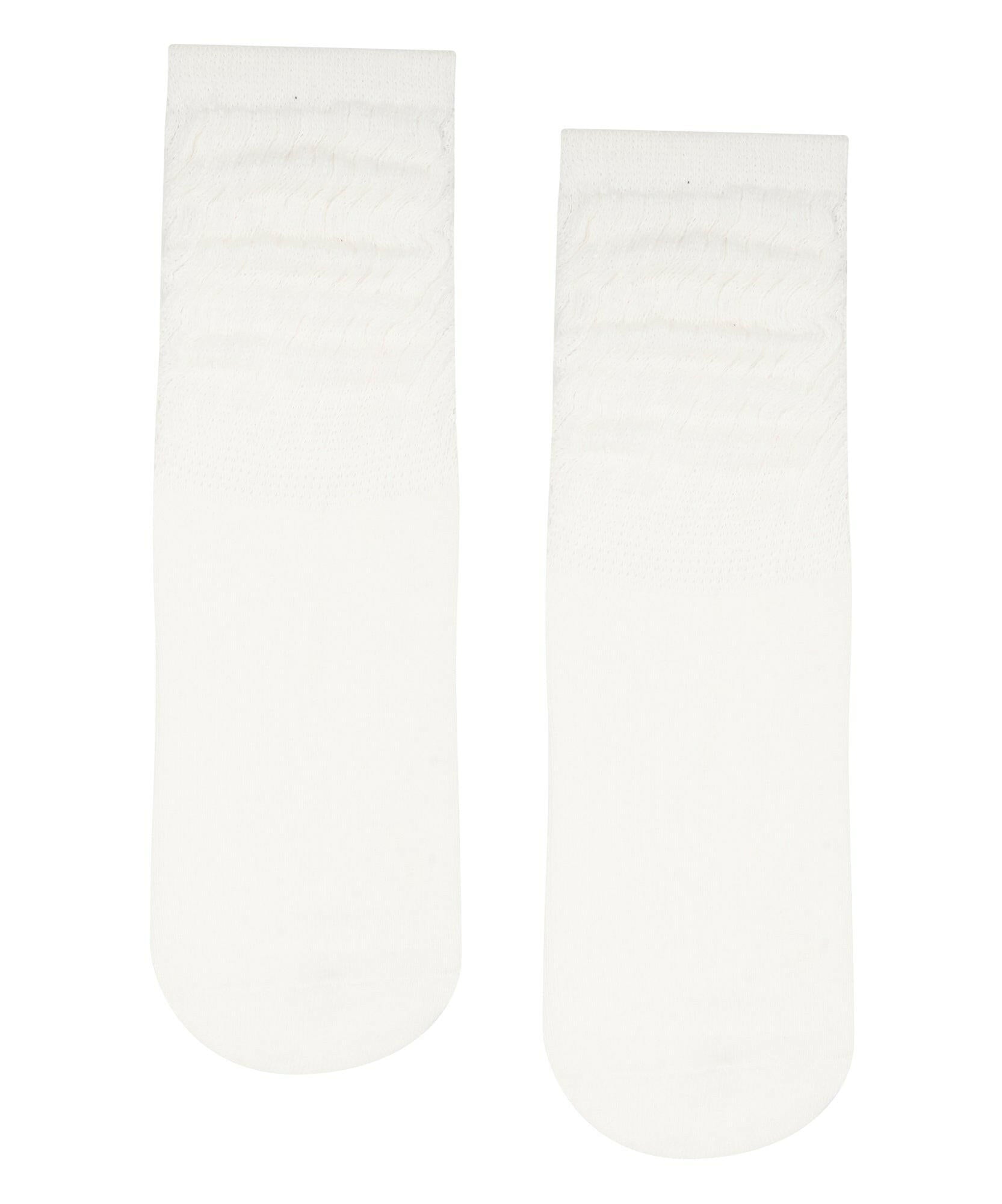 Scrunch Non Slip Grip Socks - Ivory.