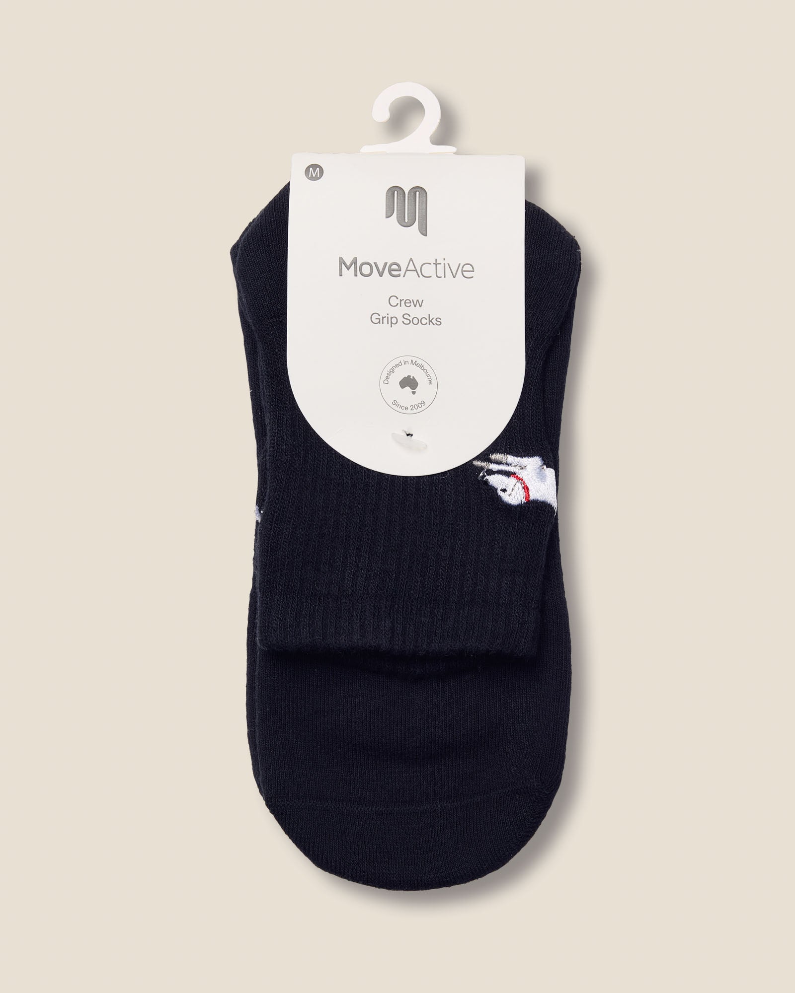 Crew Grip Socks - Labrador Black