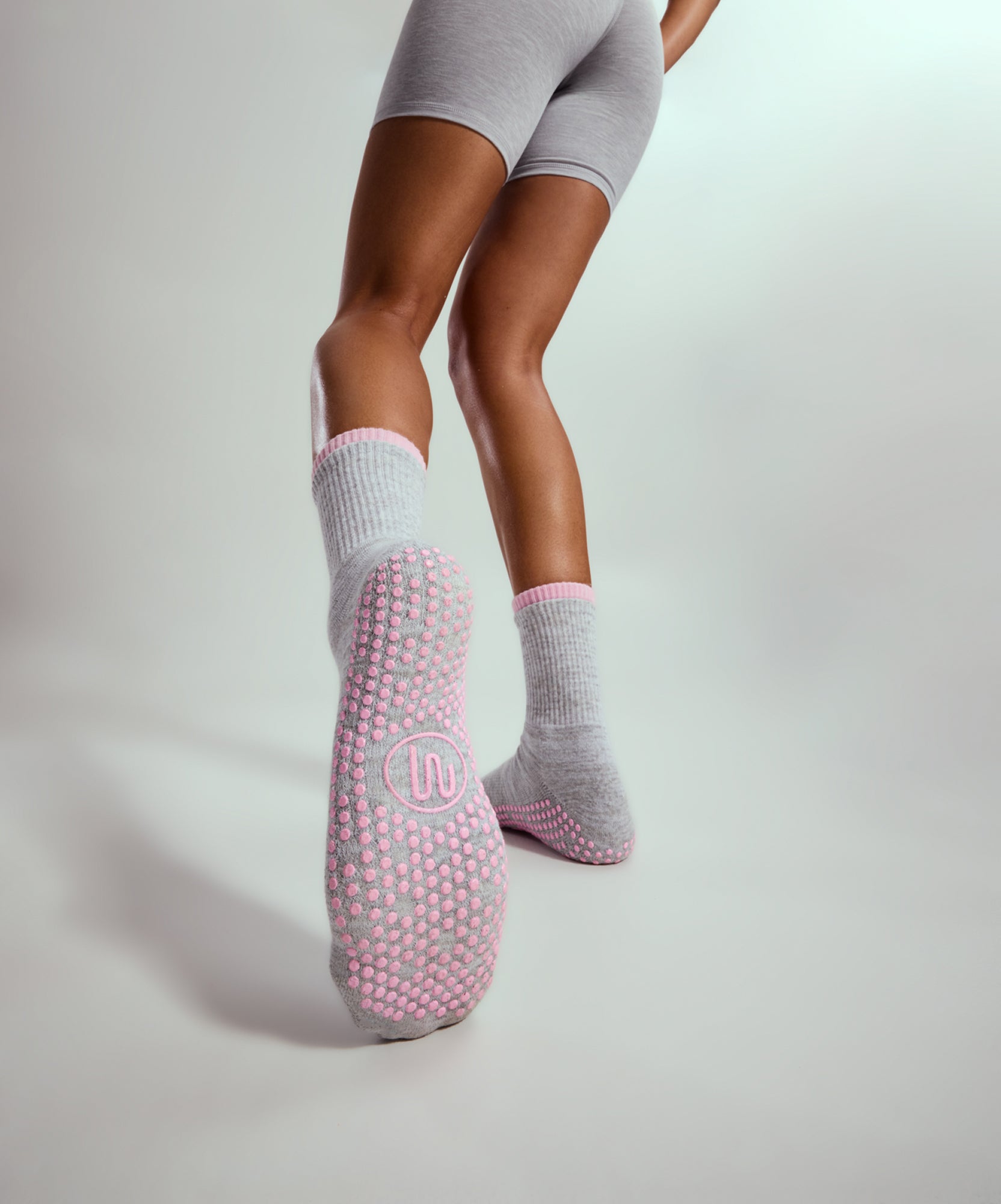 Crew Grip Socks - Layer Grey