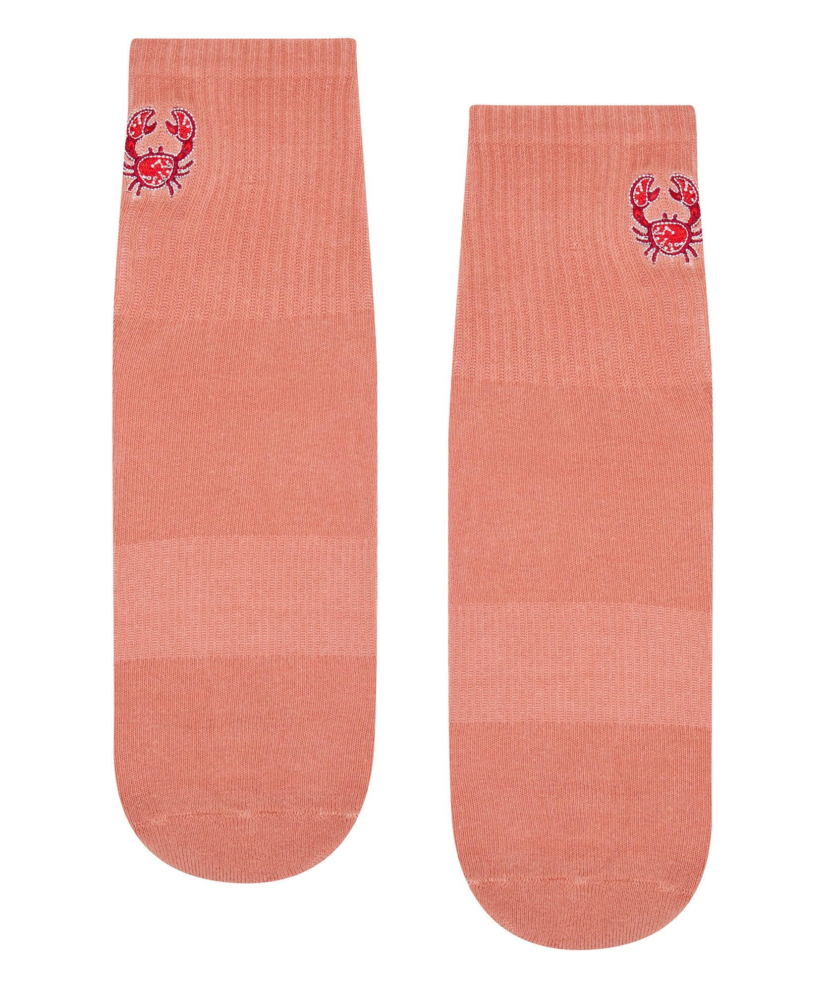 Crew Non Slip Grip Socks - Crimson Crab