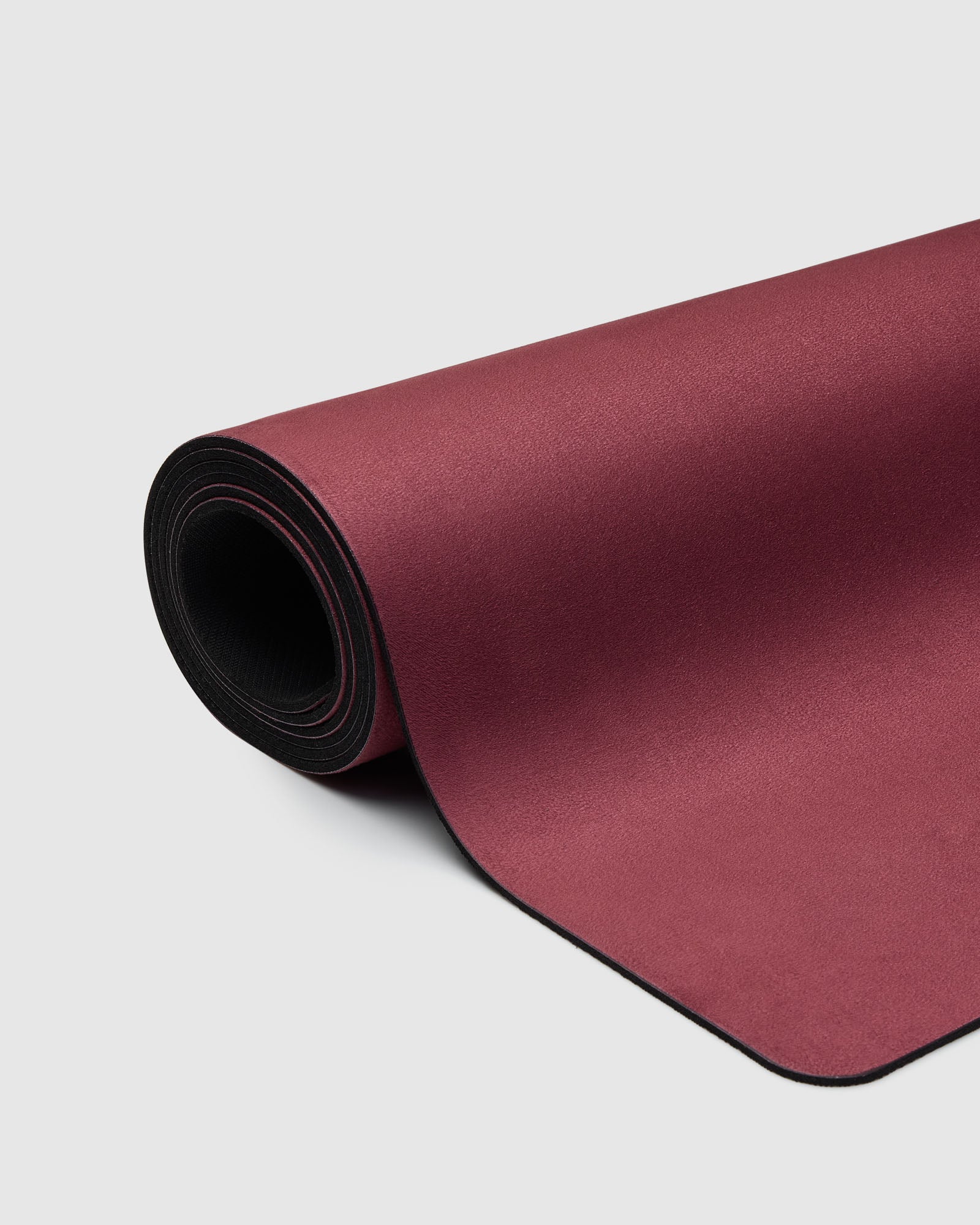 Microfibre Yoga Mat - Cabernet