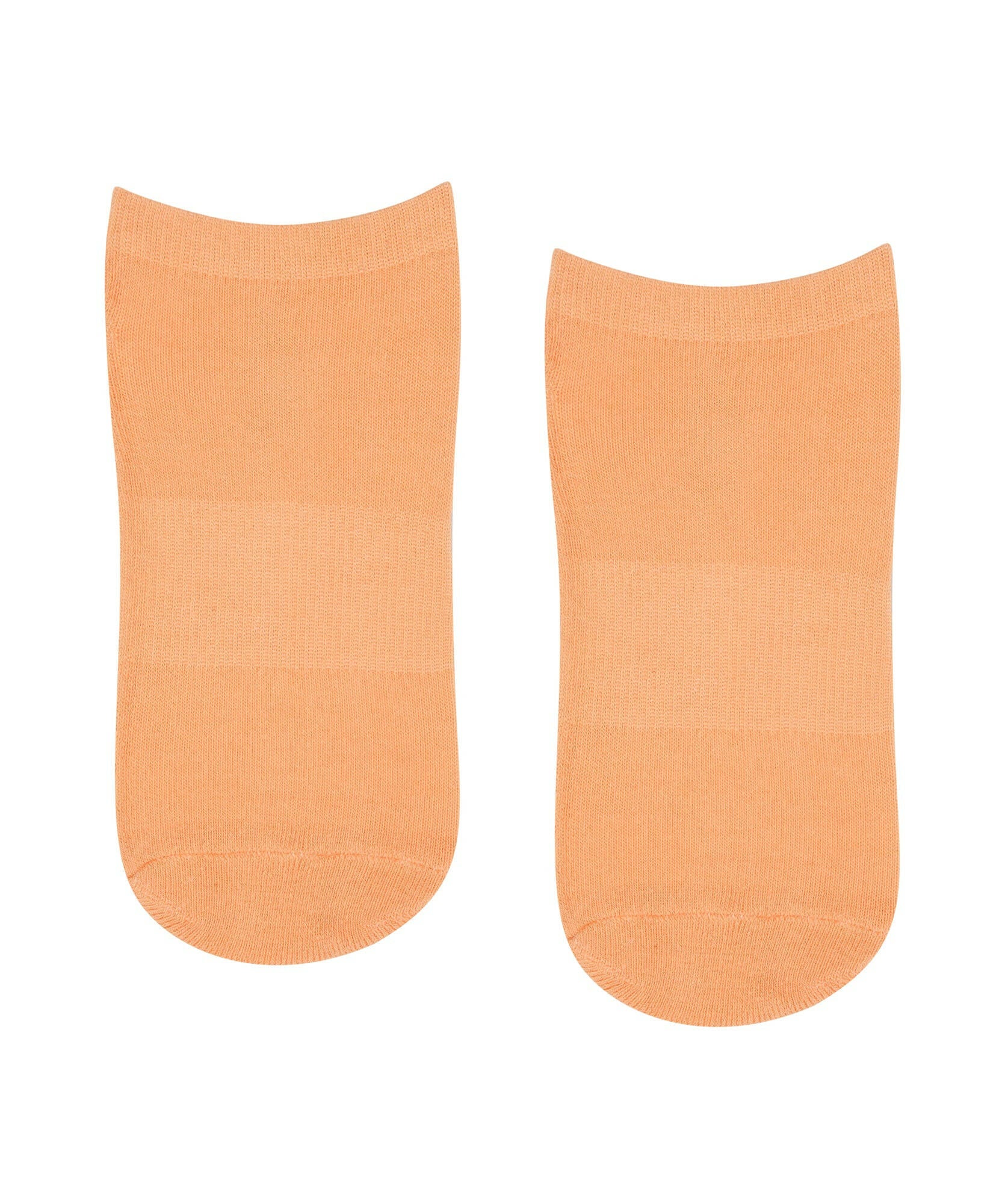 Classic Low Rise Grip Socks - Peach.