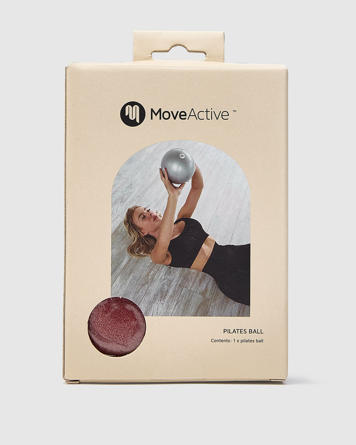 20-22cm Pilates Ball - Cabernet