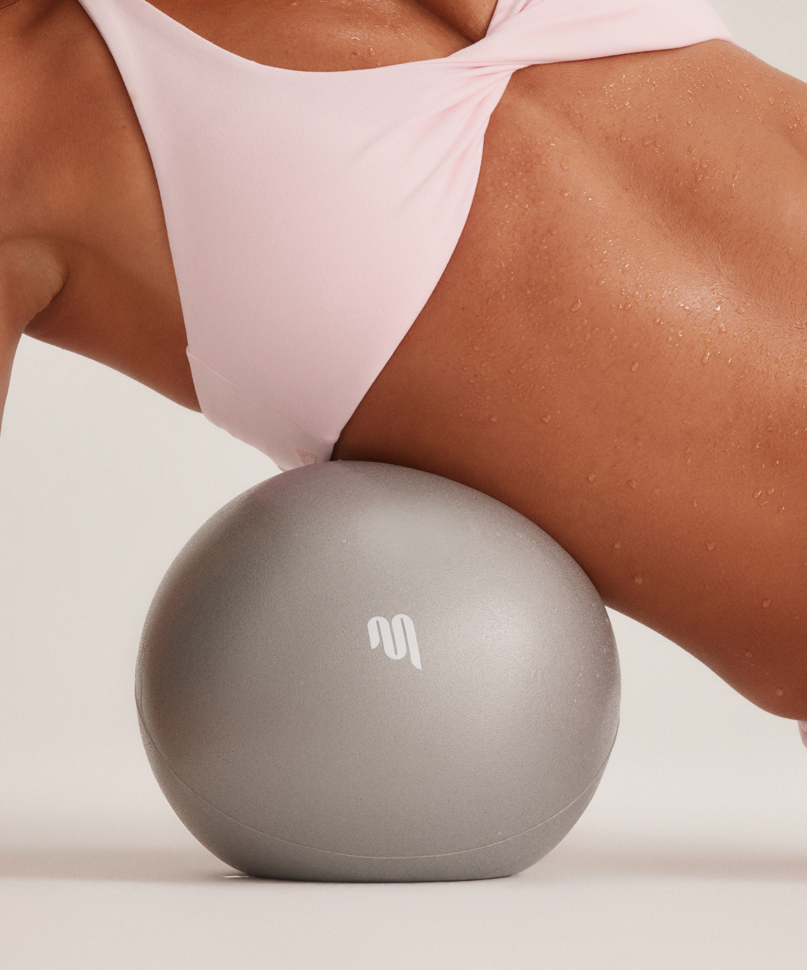 20-22cm Pilates Ball - Chrome
