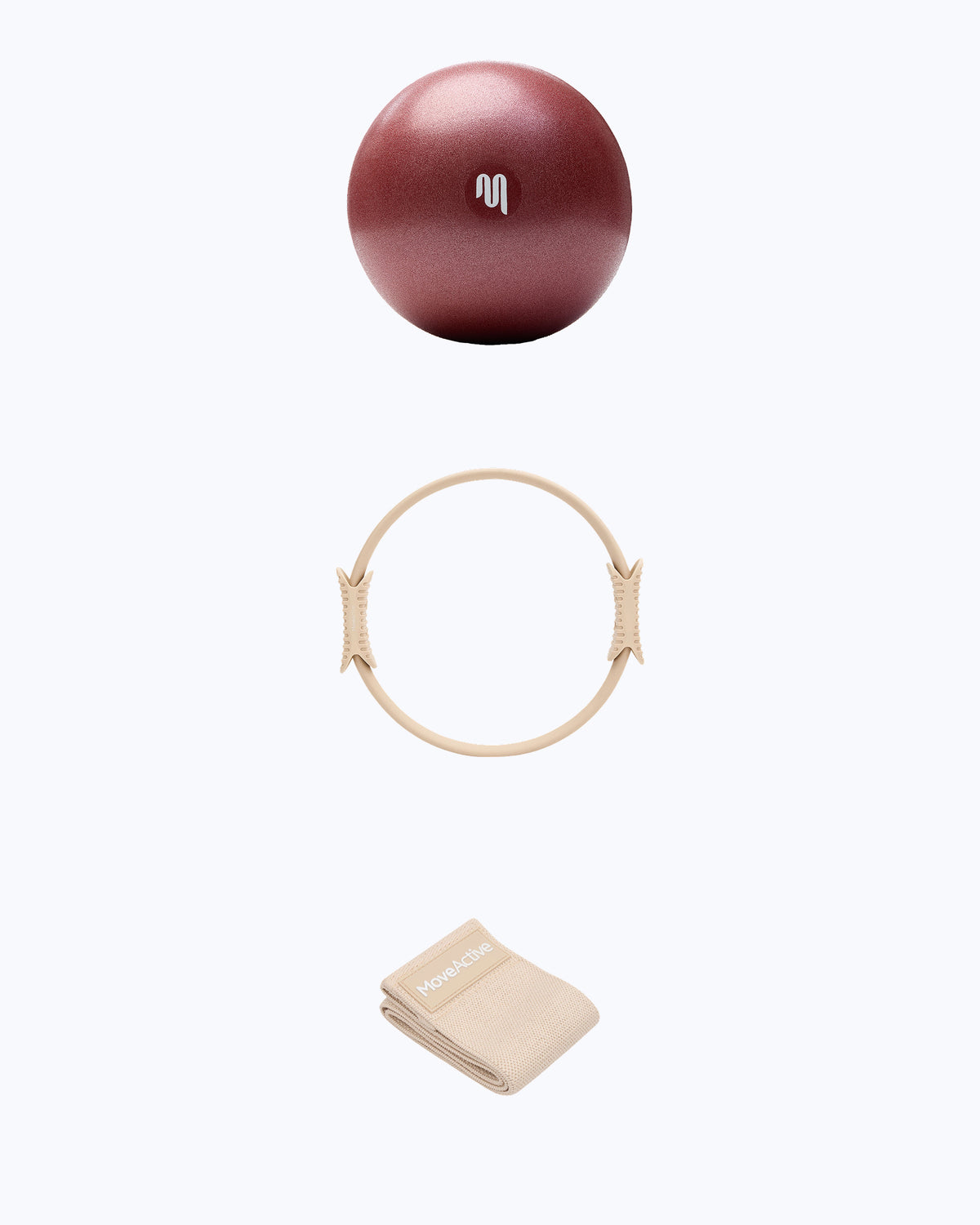 Pilates Starter Set - Cabernet & Almond