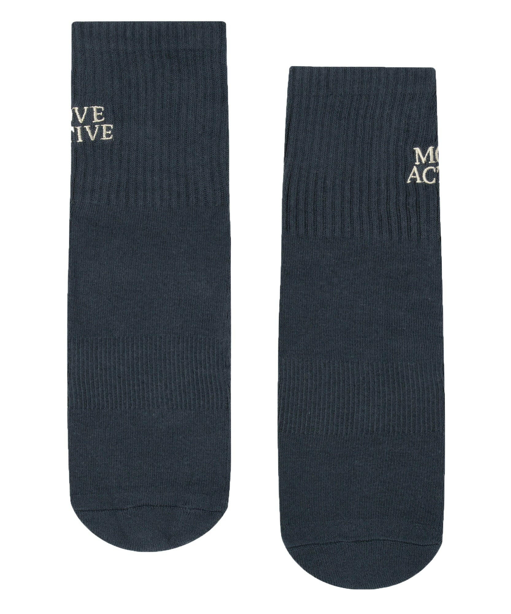 Crew Non Slip Grip Socks - Signature Ink.