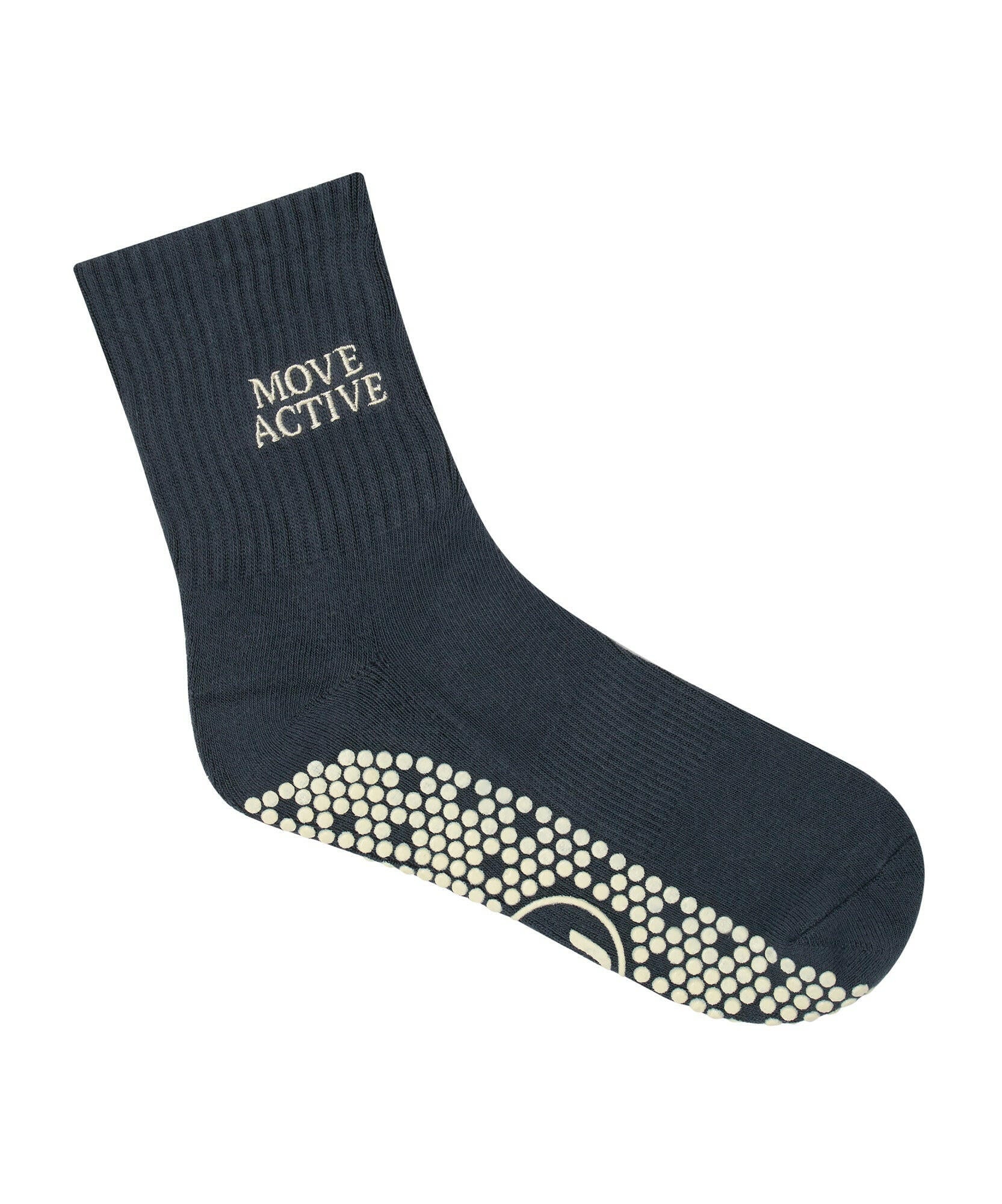 Crew Non Slip Grip Socks - Signature Ink.