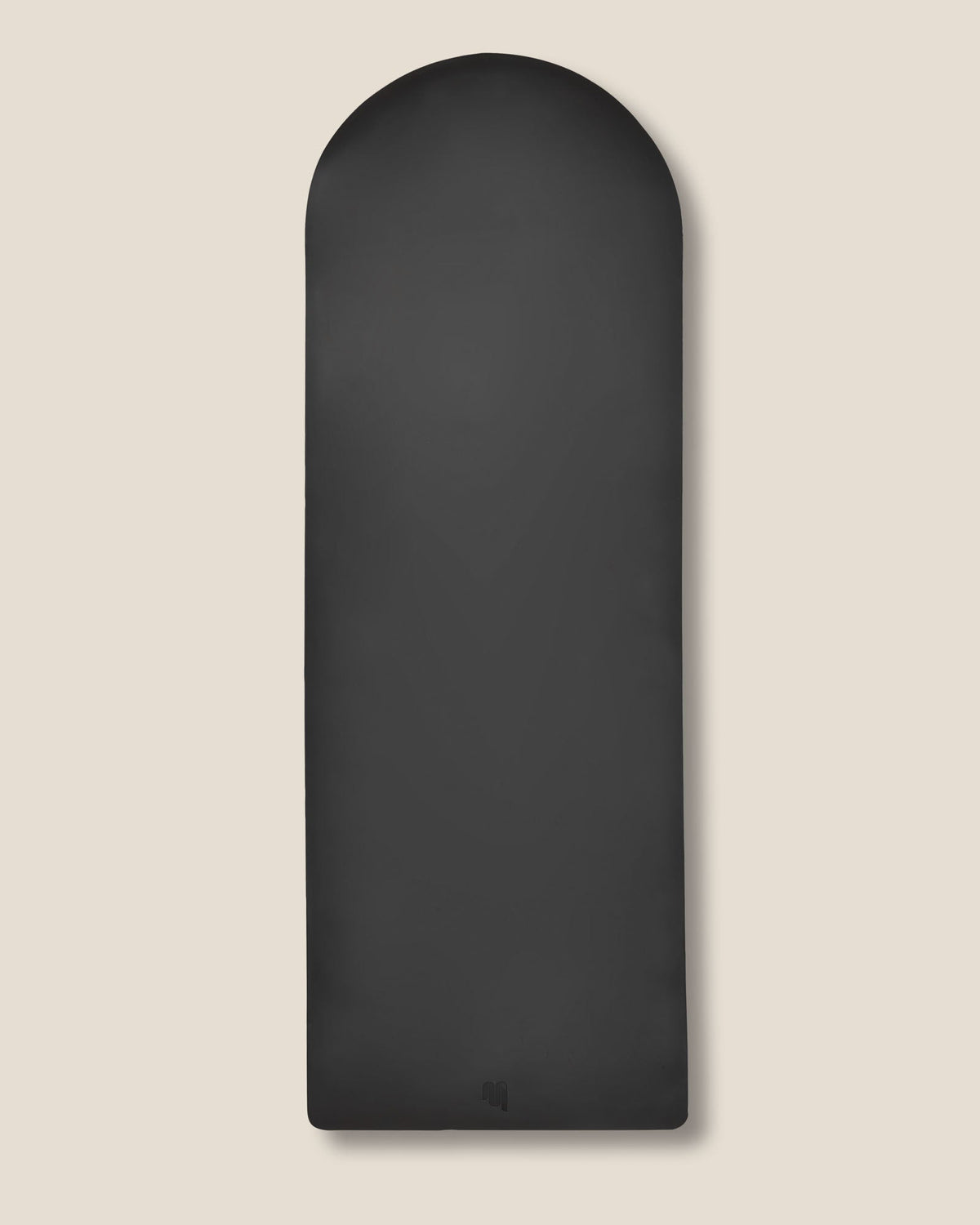 Lightweight Curved Yoga Mat - Black