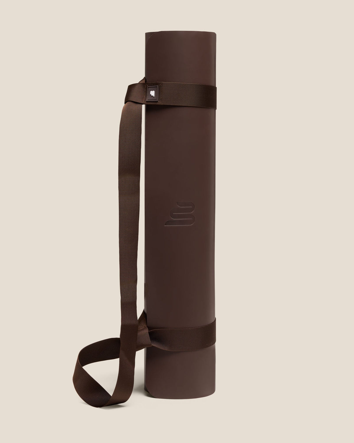 Lightweight Curved Yoga Mat - Espresso